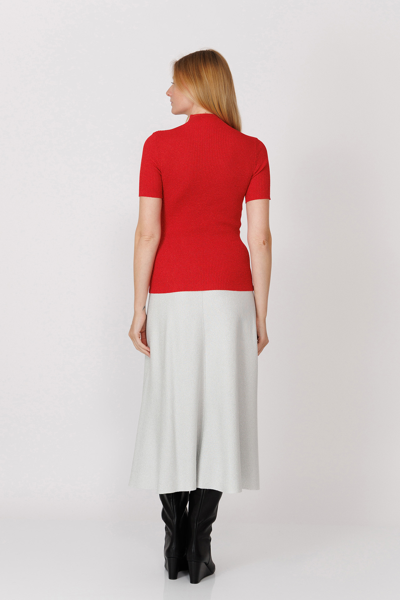 HELANCĂ DIN TRICOT REIAT CU LUREX 6509DL