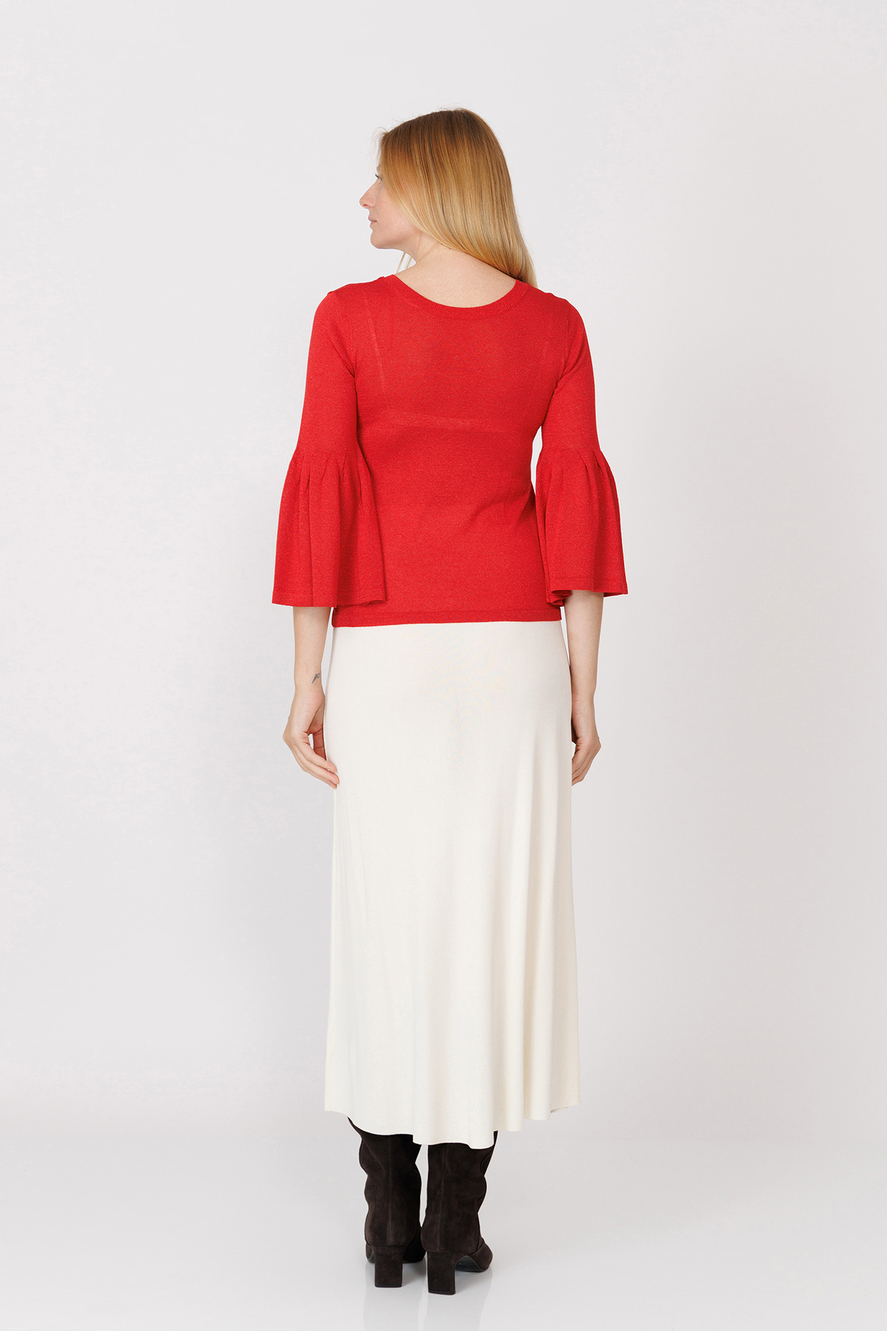 BLUZĂ DIN TRICOT FIN CU LUREX 3540DL